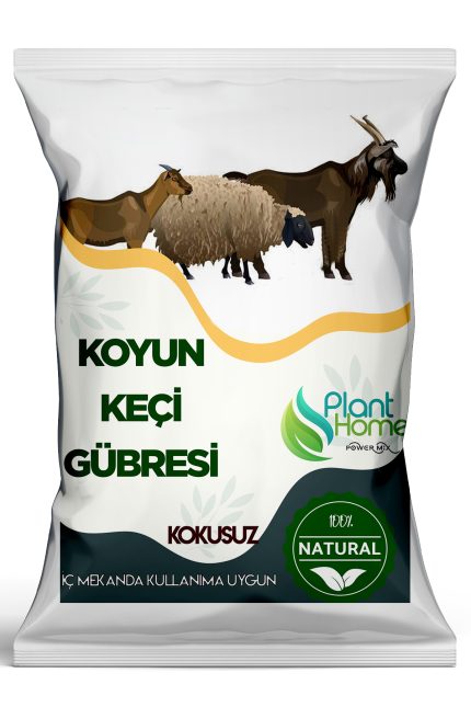 Organik Karışımlı - Yanmış Koyun Gübresi 5 Litre - Kokusuz İç Mekanda Kullanılır
