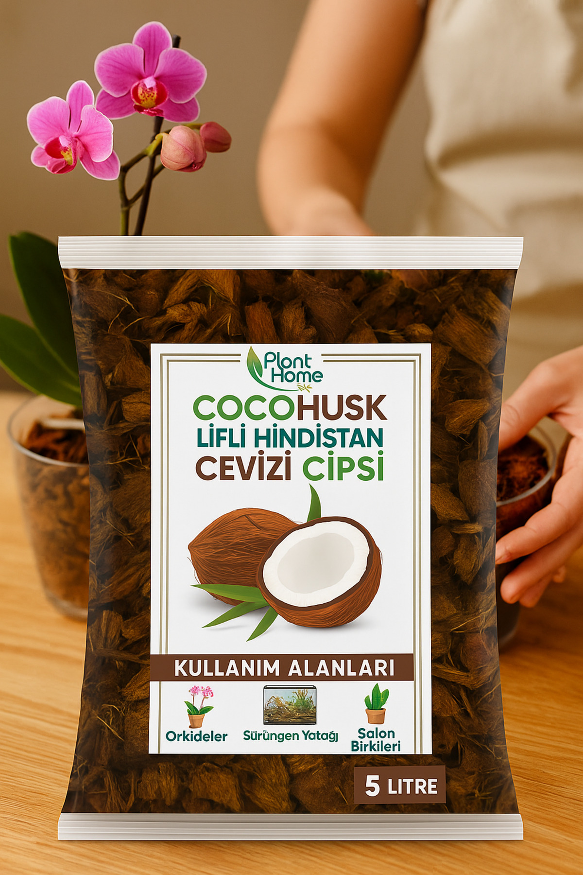 1_org_zoom-1005.jpg 5lt Hindistan Cevizi Kabuğu Cipsi - Coco Cips Cocohusk - Elenmiş Tozsuz Ürün - Görsel 1