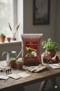 Kırmızı Pomza Taşı 5-15 Mm 5 Litre Volkanik Cürüf Ponza Taşı Lav Kırığı - Görsel 4