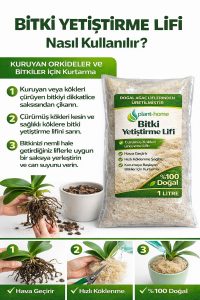 Bitki Yetiştirme Lifi 1 Litre – %100 Doğal, Hava Geçirgen Kök Geliştirici Lif - Görsel 4