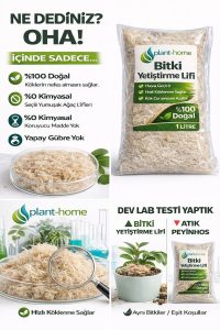 Bitki Yetiştirme Lifi 1 Litre – %100 Doğal, Hava Geçirgen Kök Geliştirici Lif - Görsel 5