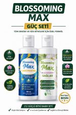 Blossoming Max Güç Seti Orkide ve Süs Bitkileri İçin Kök, Dal ve Çiçek Geliştirici 2’li Set