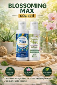 Blossoming Max Güç Seti Orkide ve Süs Bitkileri İçin Kök, Dal ve Çiçek Geliştirici 2’li Set - Görsel 2