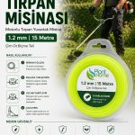 Motorlu Tırpan Misinası 1.2 mm 15 Metre Yuvarlak Motorlu Tırpan Misinası Çim ve Ot Biçme Teli