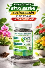 (50 GR) Suda Çözünür Bitki Besini – Konsantre Salon ve Orkide Besini + Sprey Şişe Hediyeli