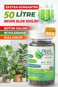 (50 GR) Suda Çözünür Bitki Besini – Konsantre Salon ve Orkide Besini + Sprey Şişe Hediyeli - Görsel 3
