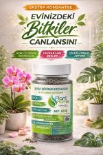 (50 GR) Suda Çözünür Bitki Besini – Konsantre Salon ve Orkide Besini + Sprey Şişe Hediyeli - Görsel 4