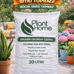 Cocopeat İçerikli Bitki Toprağı 20 Litre – Perlit - 5-15 Kırmızı Ponza Katkılı Salon Bitkisi Toprağı