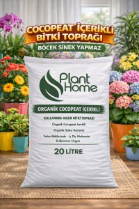 Cocopeat İçerikli Bitki Toprağı 20 Litre – Perlit - 5-15 Kırmızı Ponza Katkılı Salon Bitkisi Toprağı - Görsel 2