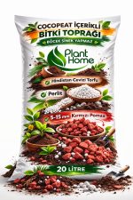 Cocopeat İçerikli Bitki Toprağı 20 Litre – Perlit - 5-15 Kırmızı Ponza Katkılı Salon Bitkisi Toprağı - Görsel 3