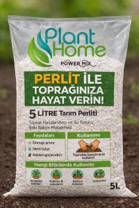 5 Litre Tarım Perliti | Toprak Havalandırıcı ve Su Tutucu Perlit