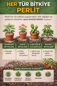 5 Litre Tarım Perliti | Toprak Havalandırıcı ve Su Tutucu Perlit - Görsel 3