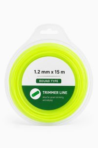 Motorlu Tırpan Misinası 1.2 mm 15 Metre Yuvarlak Motorlu Tırpan Misinası Çim ve Ot Biçme Teli - Görsel 5