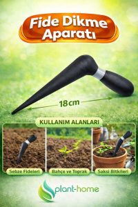 Uzun Fide Dikme Aparatı 18 cm – Ergonomik, Dayanıklı Bahçe ve Tarım Aleti - Görsel 5