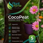 CocoPeat 5 Litre Hindistan Cevizi Torfu – Organik Cocopeat Torf Toprağı ve Bitki Yetiştirme Karışımı
