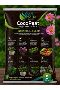 CocoPeat 5 Litre Hindistan Cevizi Torfu – Organik Cocopeat Torf Toprağı ve Bitki Yetiştirme Karışımı - Görsel 2