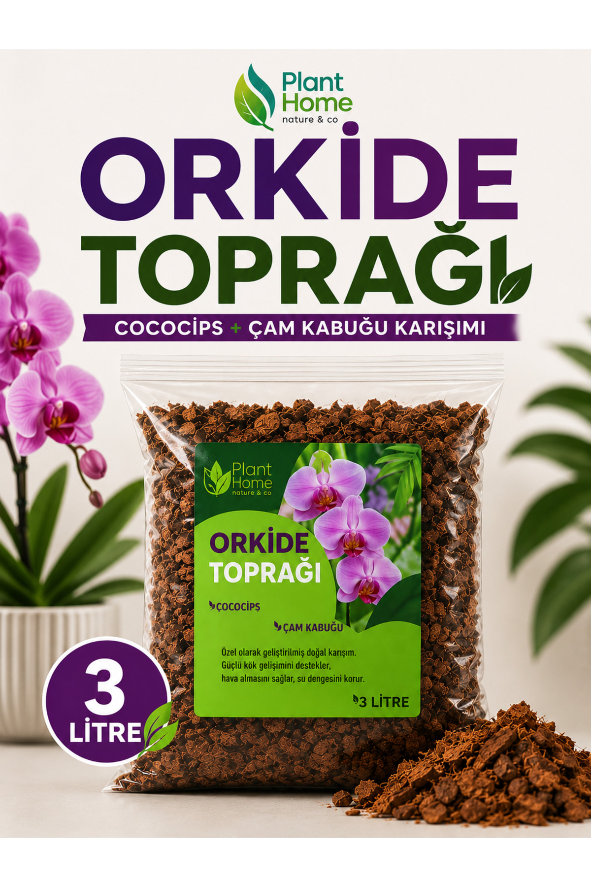 1_org_zoom-37.jpg Plant Home Orkide Toprağı 3 Litre – Cococips ve Çam Kabuğu Karışımı Profesyonel Orkide Toprağı - Görsel 1