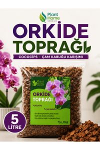 Orkide Toprağı 5 Litre – Cococips ve Çam Kabuğu Karışımı Profesyonel Orkide Toprak Karışımı
