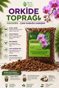 Orkide Toprağı 5 Litre – Cococips ve Çam Kabuğu Karışımı Profesyonel Orkide Toprak Karışımı - Görsel 2