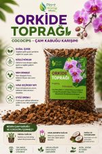 Orkide Toprağı 5 Litre – Cococips ve Çam Kabuğu Karışımı Profesyonel Orkide Toprak Karışımı - Görsel 4