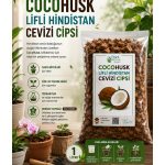 CocoHusk Lifli Hindistan Cevizi Cipsi 1 Litre – Orkide Toprağı ve Saksı Bitkileri İçin Doğal Coco Chips