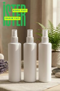 Profesyonel Boş Sprey Şişe 200 ml 3'lü Set – Bitkisel Bakım & Aromaterapi - Görsel 3