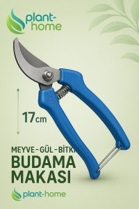 2 Adet Budama Makası – Meyve, Gül ve Bitki Budama - Sera - Evde Hobi İçin Kısa Makas - Görsel 2