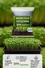 5L Mikro Filiz Yetiştirme Toprağı – Organik Cocopeat – BPA İçermez – Hızlı Çimlenme