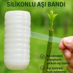Silikonlu Aşı Bandı – Şeffaf Aşı Bağı, Esnek ve Su Geçirmez Aşı Bandı