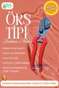 Örs Tipi Budama Makası – Mükemmel Kesim, Uzun Ömürlü Premium Çelik Bahçe Makası - Görsel 2