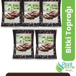 20 Lt Organik Bitki Toprağı - 5x5 Lt Paket | Böcek ve Sinek Yapmaz | Torf + Cocopeat + Perlit