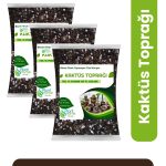 15 Litre Kaktüs Toprağı - Kaktüs ve Skulent İçin Böcek Sinek Yapmayan Özel Karışım