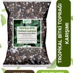 15 Litre -Tropikal Bitki Toprağı Monstera – Alocasia – Schefflera İçin Sinek Yapmayan Formül