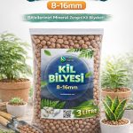 Bitki Bakımı İçin Doğal Kil Bilyesi (Hidroton) – Topraksız Tarım Kil Bilyesi - 3 Litre