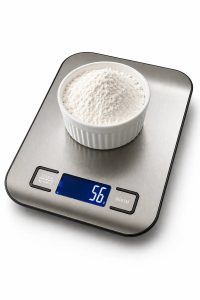 Hassas Terazi - Mutfak Tartısı - Mutfak Terazisi - Dijital Tartı - 5 Kg 1 Gr - Paslanmaz Çelik - Pil Hediyeli - Görsel 5