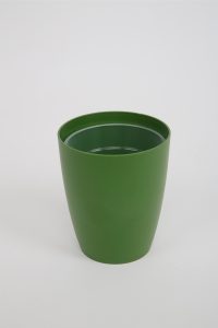 Dekoratif Koyu Yeşil Orkide Saksısı - 4 Adet Set Fiyatlı -12 Pot Üretim Saksısına Uygun - Görsel 2