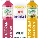 Çiçek Açtıran Bitki Besini ve Kaktüs Besini Avantaj Seti
