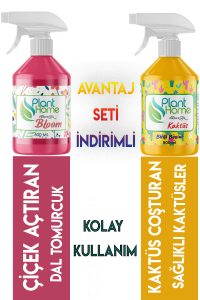 Çiçek Açtıran Bitki Besini ve Kaktüs Besini Avantaj Seti
