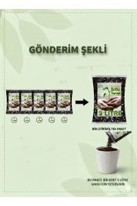 1 Litre Salon Bitkileri Çiçek Toprağı – Böcek Sinek Yapmayan İthal Karışım - Görsel 3