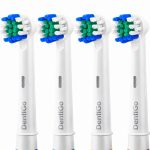 Diş Fırçası Başlığı - OralB | Braun Uyumlu - Elektrikli Diş Fırçası Yedek Başlıkları - 4'lü Paket