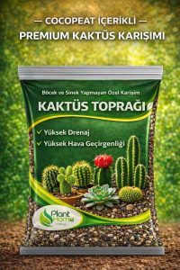 10 Litre Premium Kaktüs Toprağı - Böcek Sinek Yapmayan Preimum Toprak