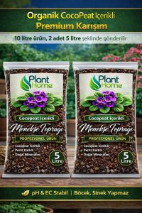 10 Litre Menekşe Toprağı - Sardunya ve Salon Bitkisi Toprağı Karışımı - Görsel 2