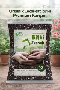 10 Litre Kullanıma Hazır Bitki Toprağı - Salon Bitkileri ve Tropikal Bitkiler İçin Premium Keliteli