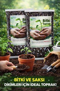 10 Litre Kullanıma Hazır Bitki Toprağı - Salon Bitkileri ve Tropikal Bitkiler İçin Premium Keliteli - Görsel 4