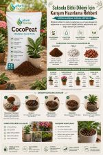Cocopeat 25 Litre Hindistan Cevizi Torfu | Saksı ve Bitki Toprağı | Plant Home - Görsel 7