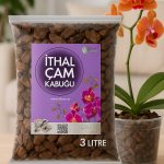 3 Litre Ithal Çam Kabuğu - Ithal Orkide Toprağı - Elenmiş Temizlenmiş Iri Yapıda